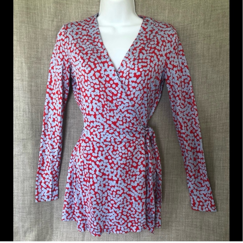 ISO: Diane Von Furstenberg Celeste Romper in Dot Print